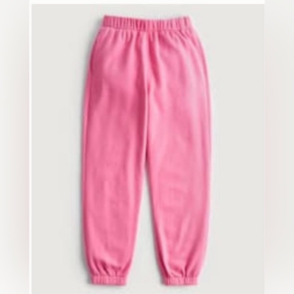 Pink sweatpants